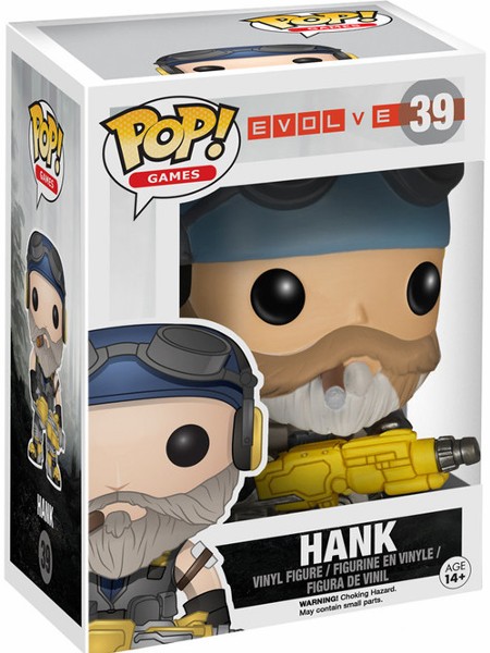 Funko POP #39 Games Evolve Hank Figure